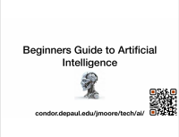Image of Beginners Guide to Artificial Intelligence